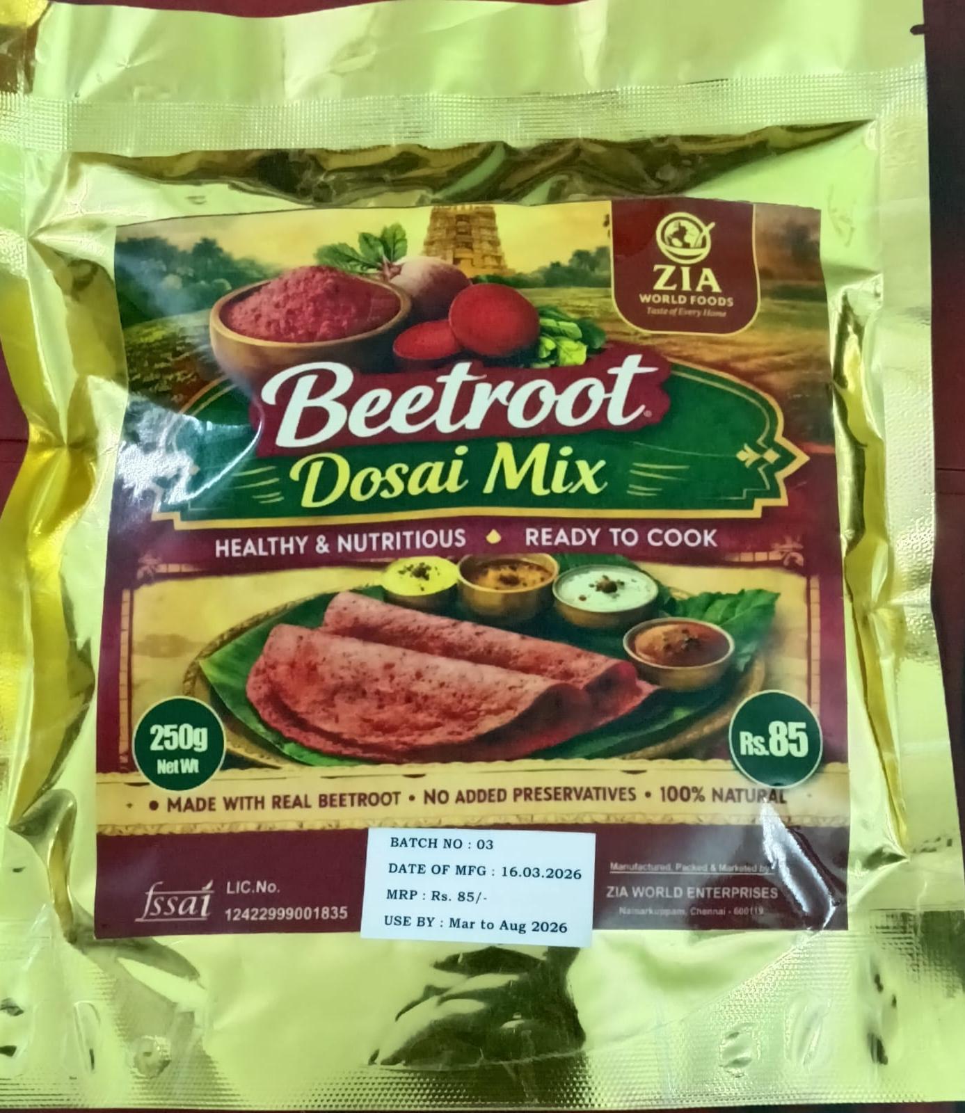 BEETROOT DOSAI MIX 400gm