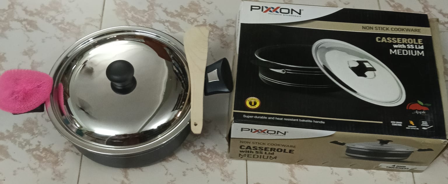 PIXXON CASSEROLE WITH SS LID