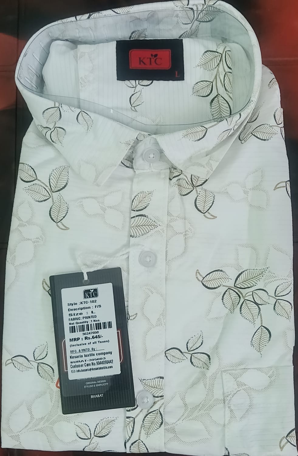 Shirt White Lemon 12