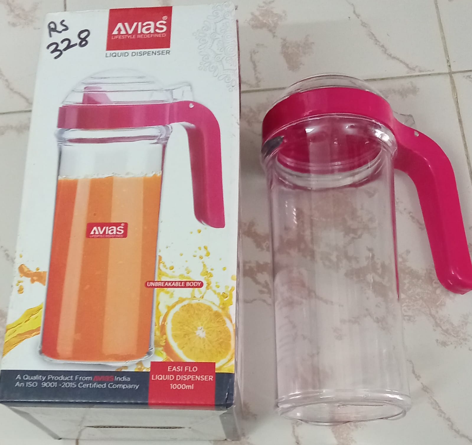 AVIAS EASI FLO  LIQUID DISPENSER 1000ml.