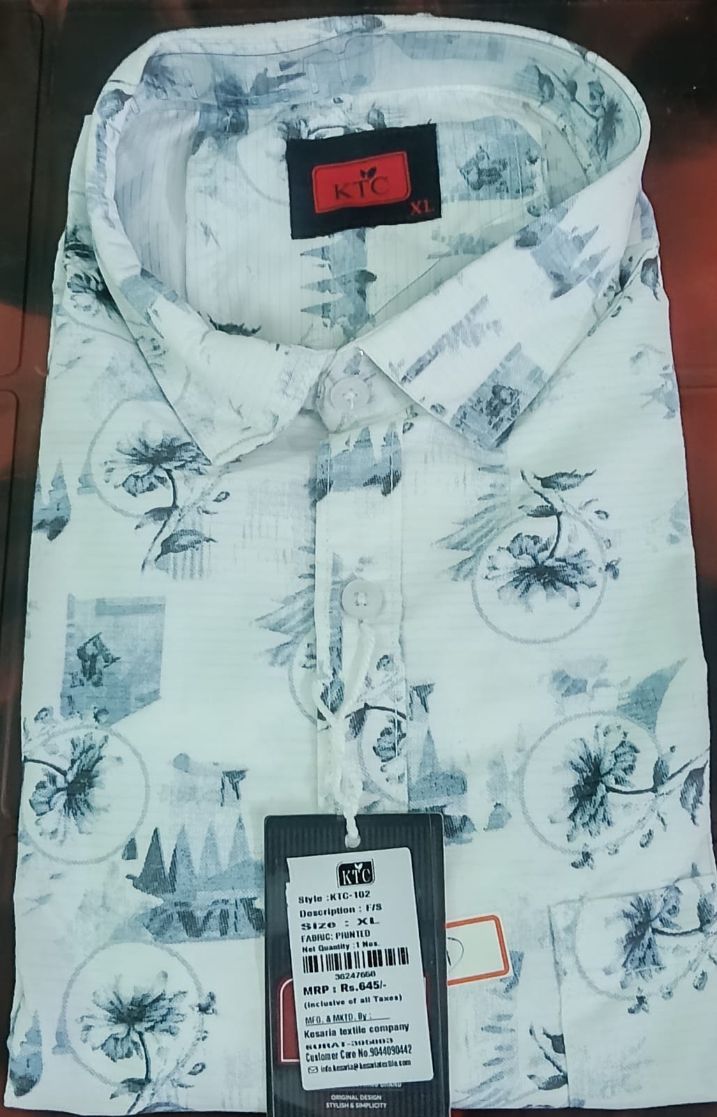 Flower White Shirt 9