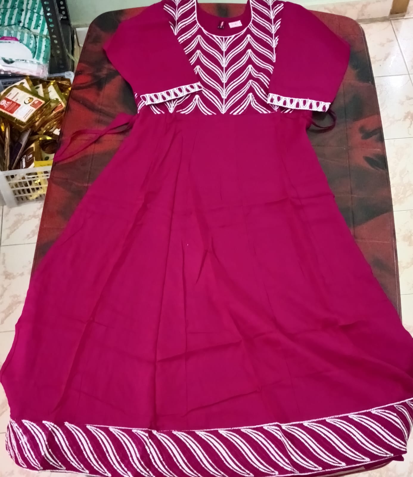 SLUB COTTON CHUDITAR TOP