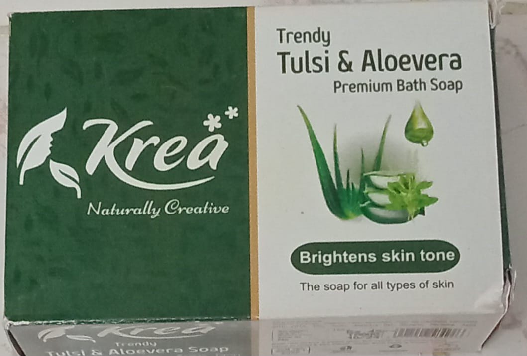 TULSI AND ALOEVERA SOAP