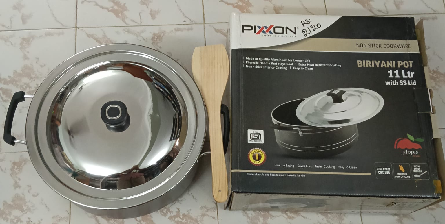 Plxxon BIRYANI POT  11LTR